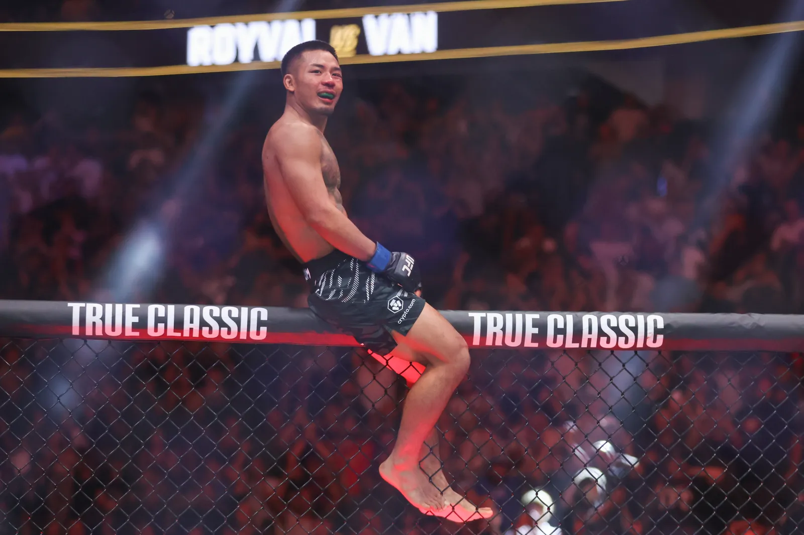 Joshua Van Celebrates UFC 317 Win