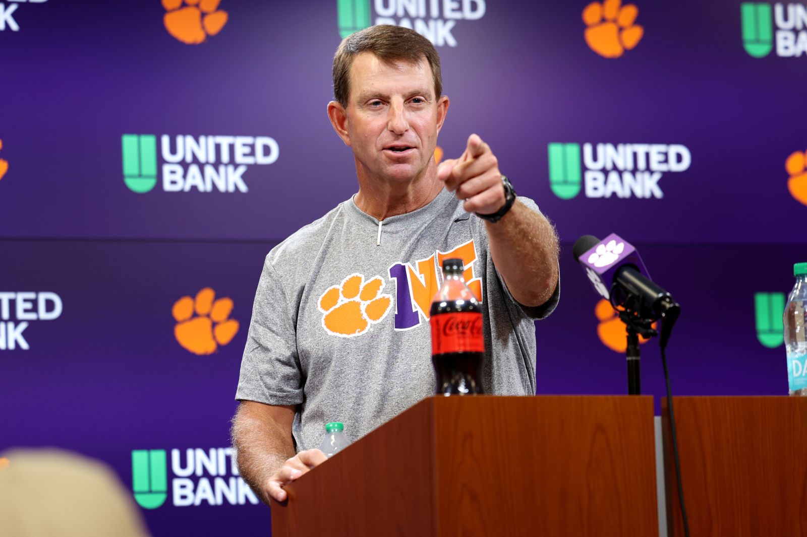 Clemson head coach Dabo Swinney