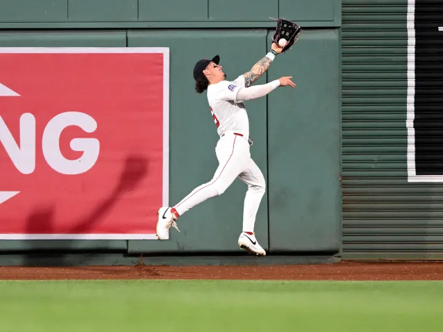 Boston Red Sox outfielder Jarren Duran