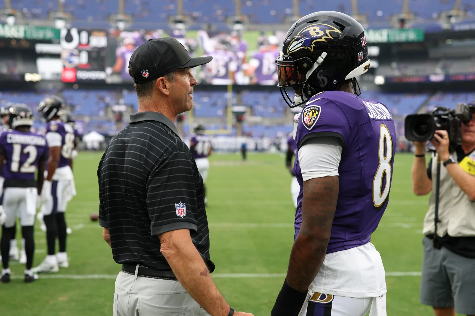 Lamar Jackson, John Harbaugh, Baltimore Ravens