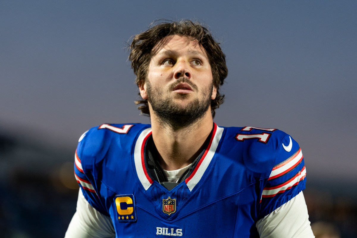 Problema de facturas sobre la lesión de Josh Allen Actualización antes del juego de los Eagles