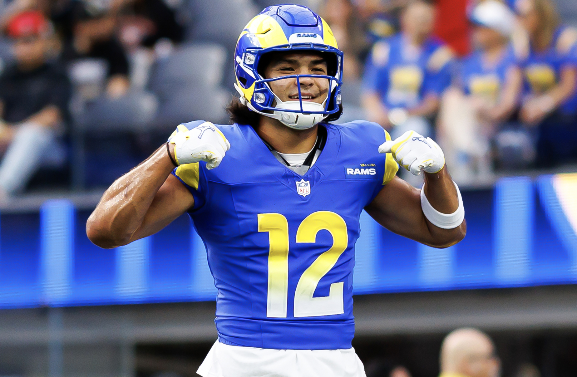 Rams Star Puka Nacua Shares Wordless Reaction to Blockbuster Trade