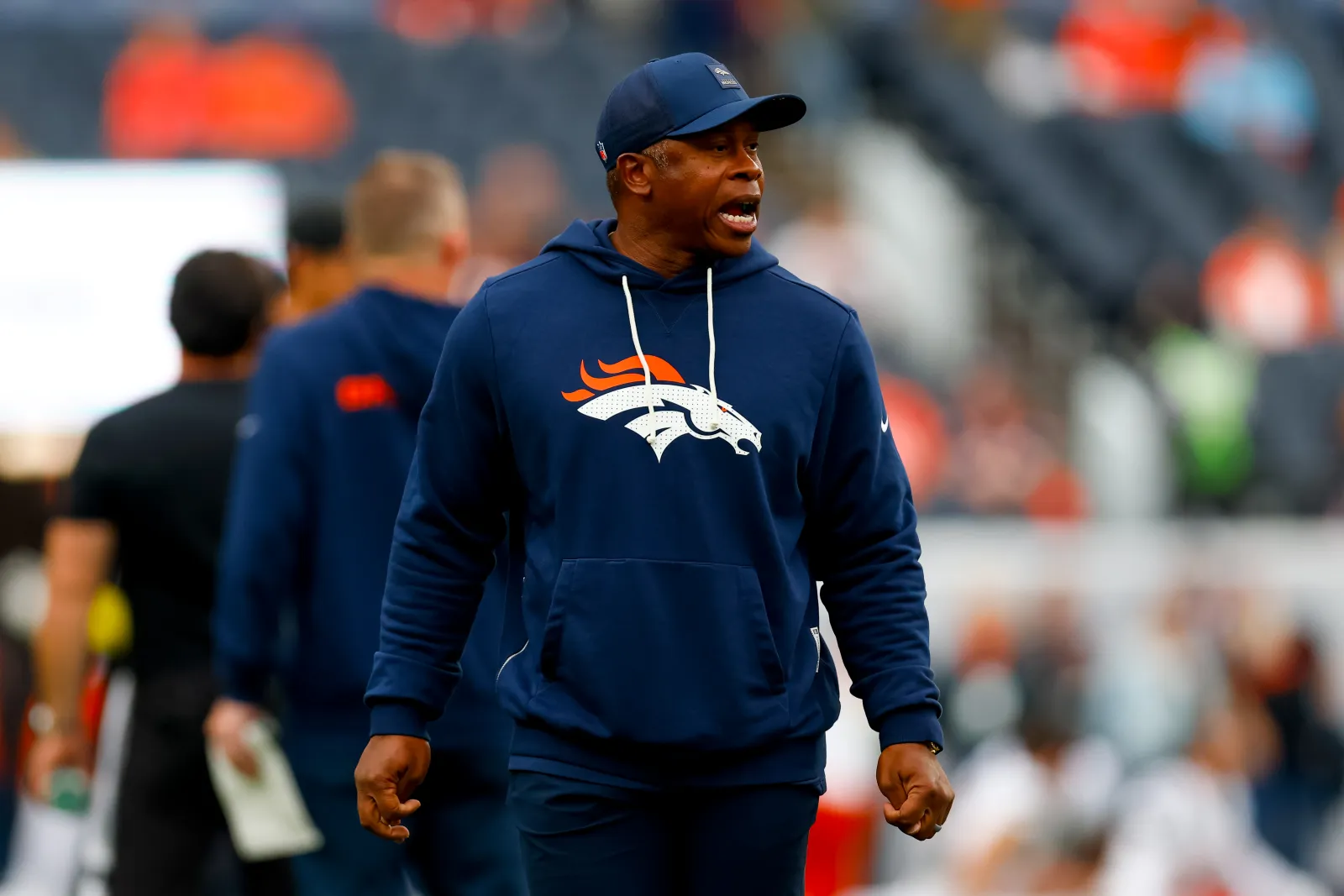 Broncos defensive coordinator Vance Joseph