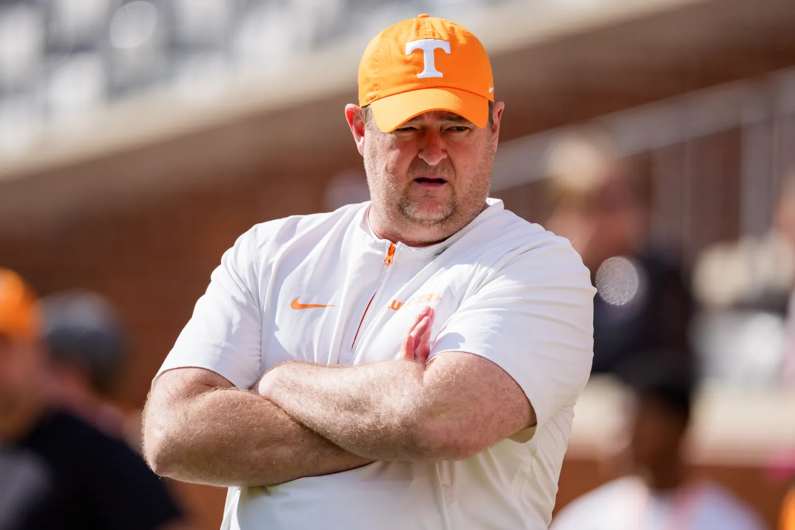 College football head coach Josh Heupel of the Tennessee Volunteers sent a rejection to Penn State.