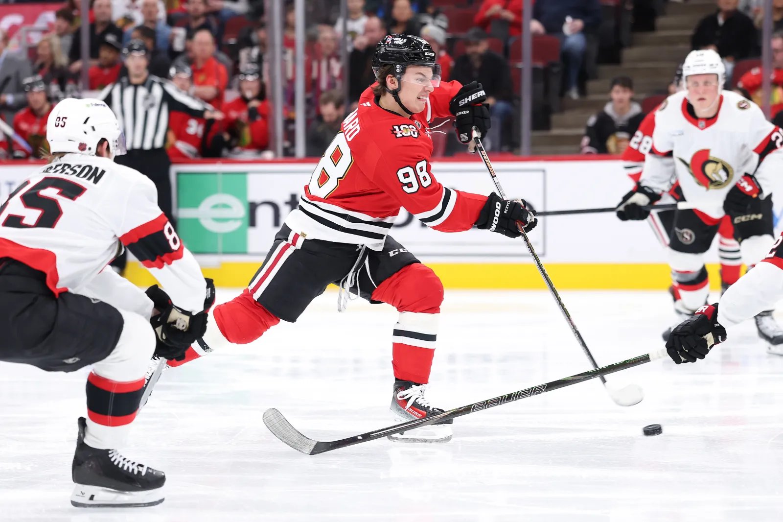 A Clash on Ice: Blackhawks vs. Senators Showcasing Resilience and Struggles