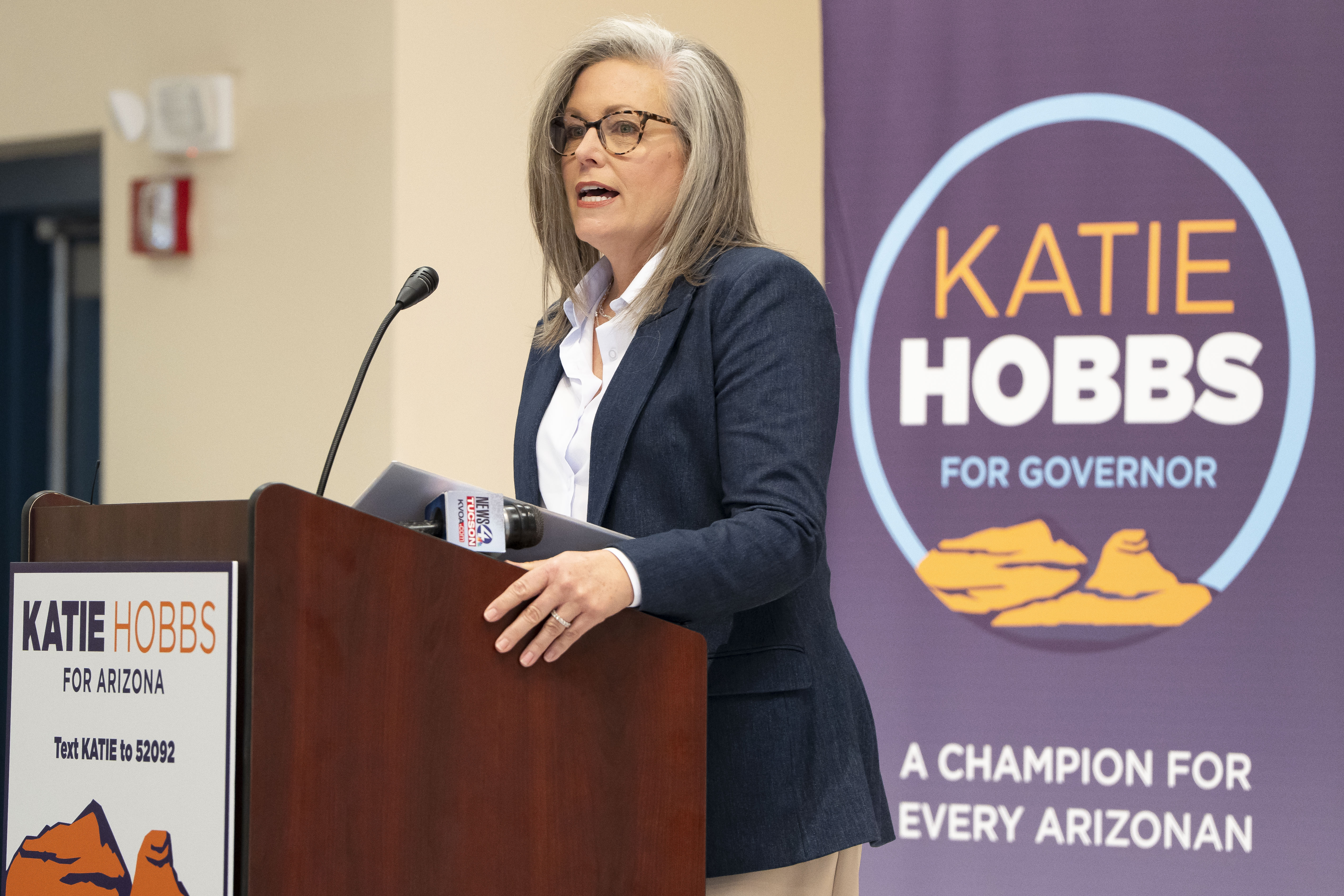 Arizona Governor's Poll Shows Katie Hobbs' Chances of Beating Andy Biggs