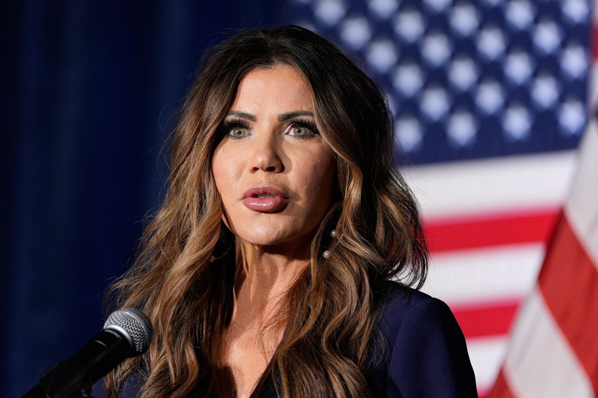 White House Responds To Report Trump Considering Replacing Kristi Noem