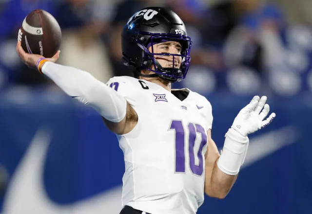 Former TCU quarterback Josh Hoover