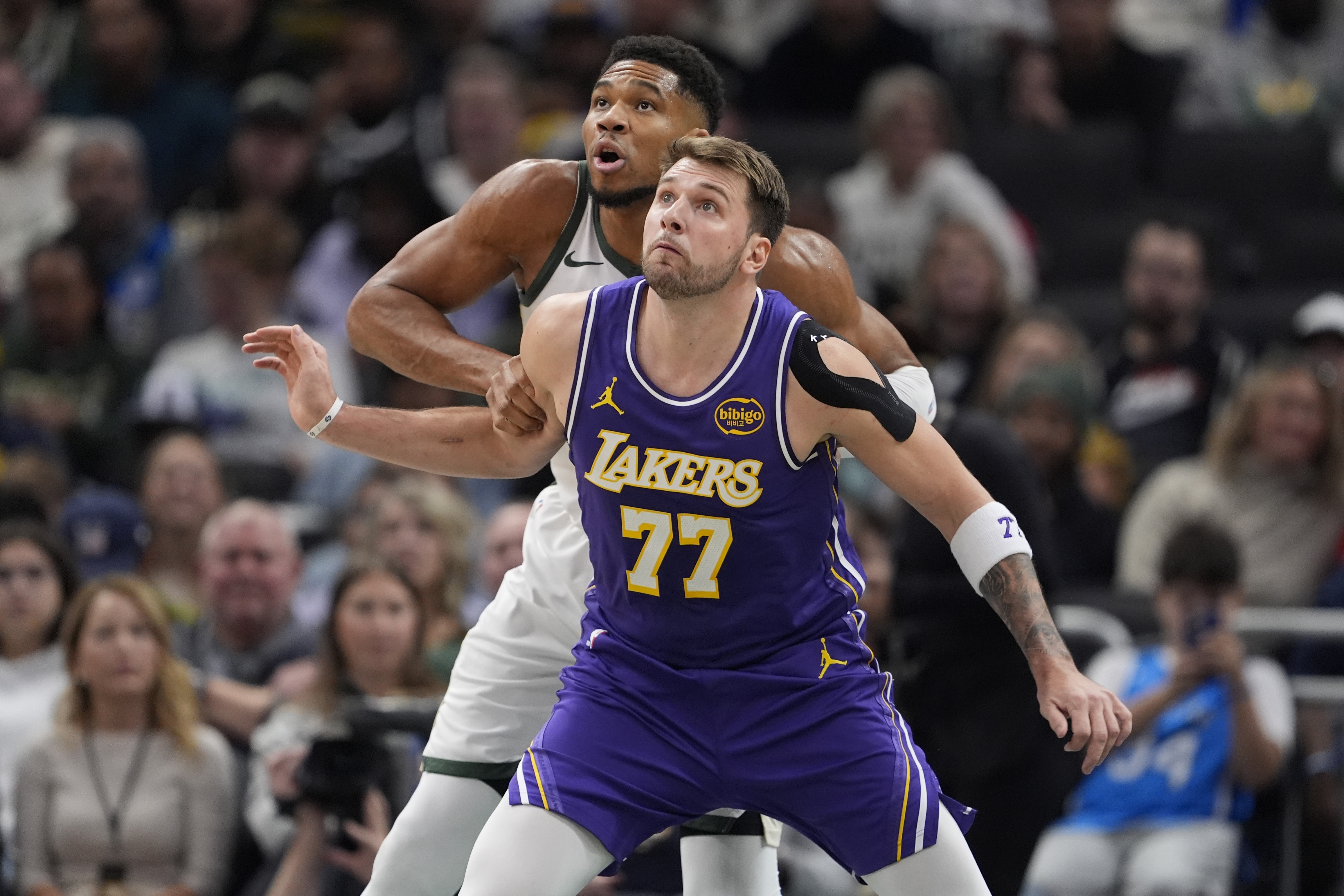 Luka Doncic Asked Lakers About Possibility of Trade for Giannis Antetokounmpo: Report
