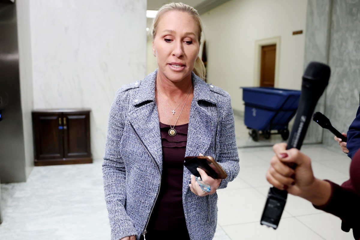 Marjorie Taylor Greene Rips Into Republicans & 039;Threatened& 039; By Her Marjorie Taylor Greene Rips Into Republicans & 039;Threatened& 039; By Her