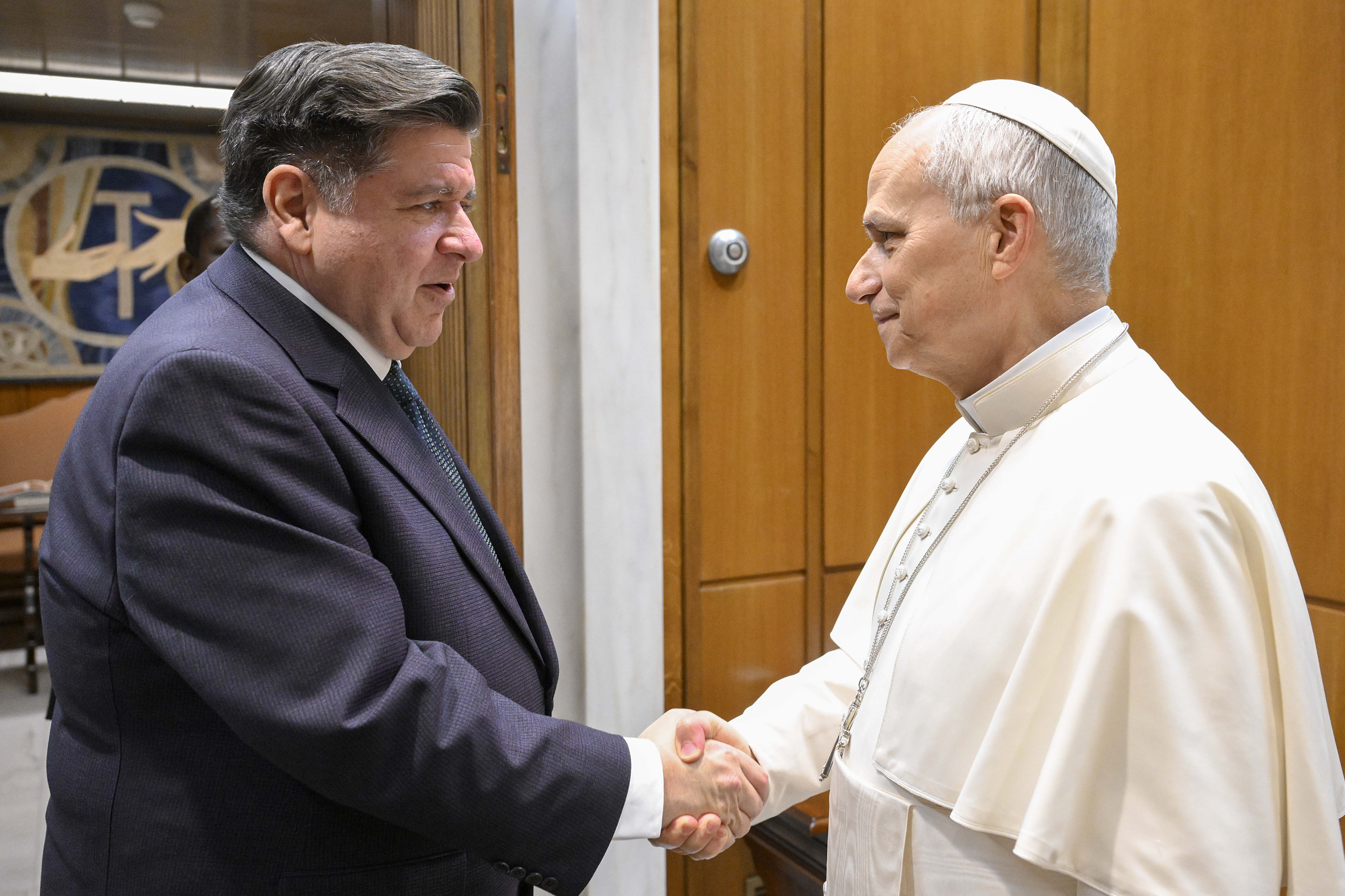 Pope Leo 'Very Disappointed' in JB Pritzker Over New Illinois Law