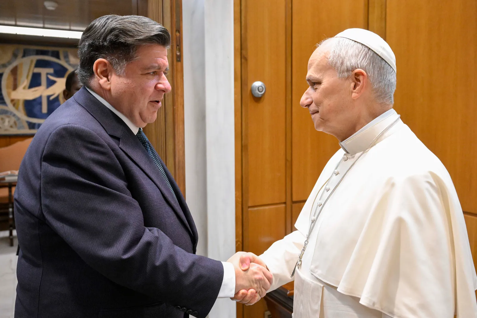 Pope Leo ‘Very Disappointed’ in JB Pritzker Over New Illinois Law