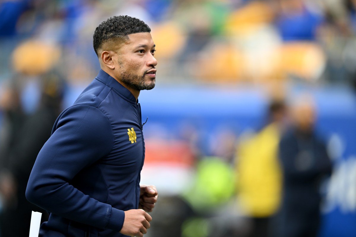 Marcus Freeman, da Notre Dame, recusa cargo importante