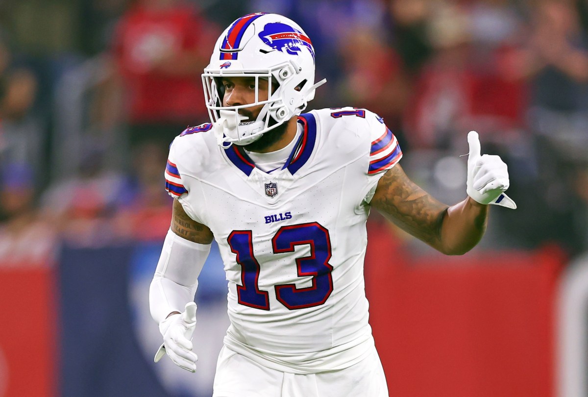 Bills WR penalizado pela NFL antes do confronto com o Bengals