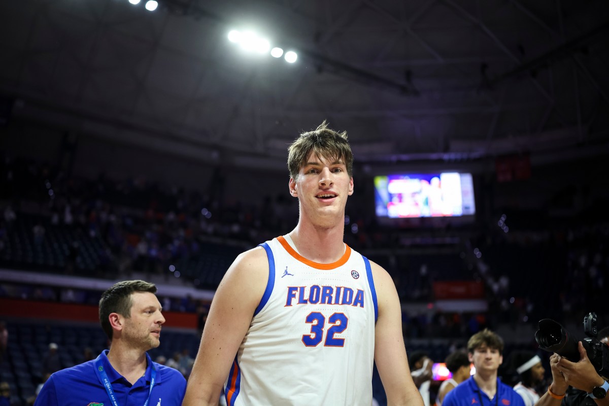 7-Foot-9 Freshman Makes College Basketball History for Florida Gators
