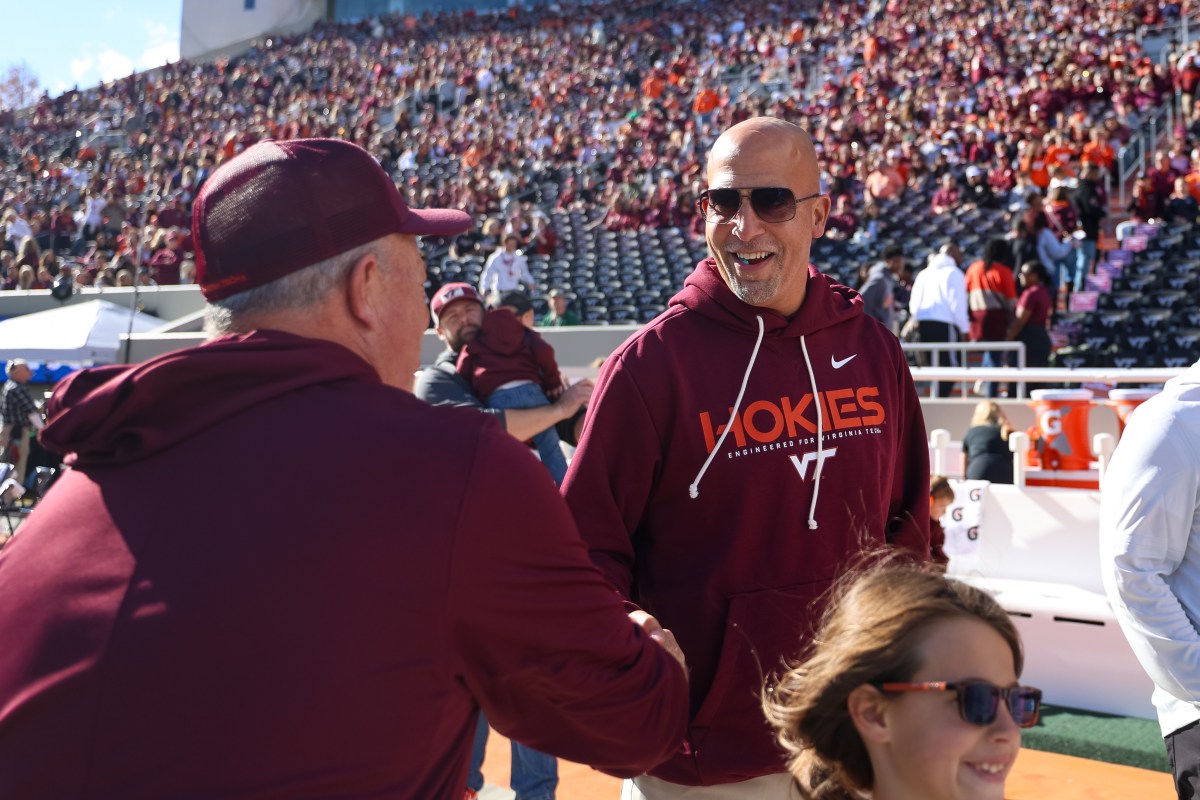 James Franklin, Virginia Tech Poach, favorito dos fãs do treinador da Penn State James Franklin, Virginia Tech Poach, favorito dos fãs do treinador da Penn State