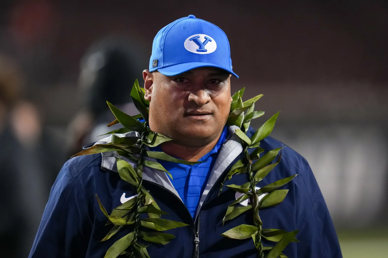 College football head coach Kalani Sitake of the BYU Cougars has been linked to Penn State.