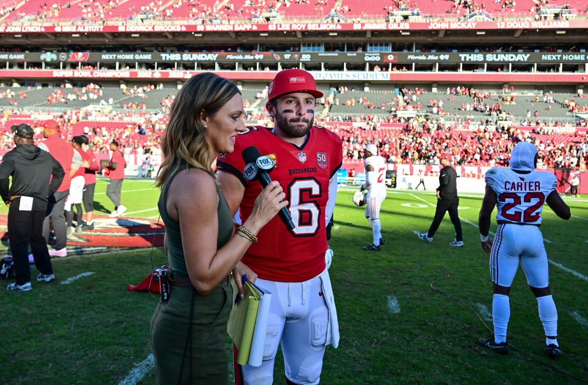 Baker Mayfield e Bucs lidam com más notícias antes do jogo do Saints Baker Mayfield e Bucs lidam com más notícias antes do jogo do Saints