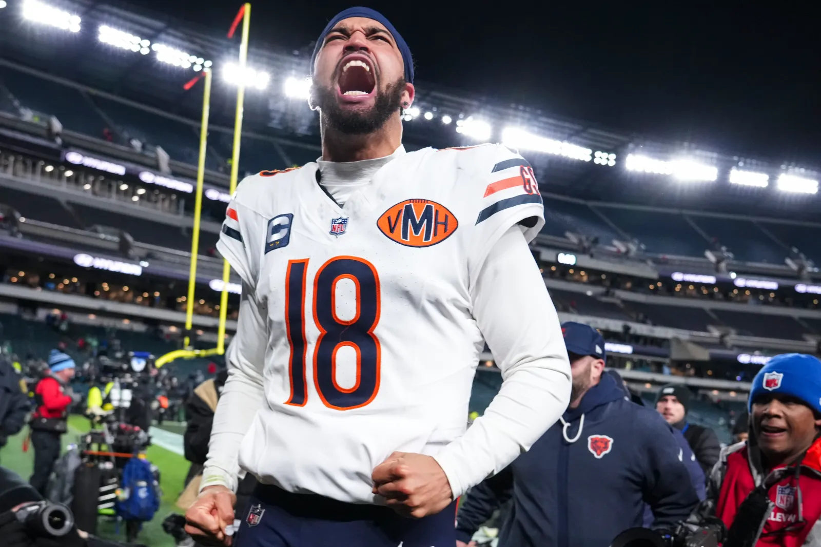 Chicago Bears quarterback Caleb Williams.