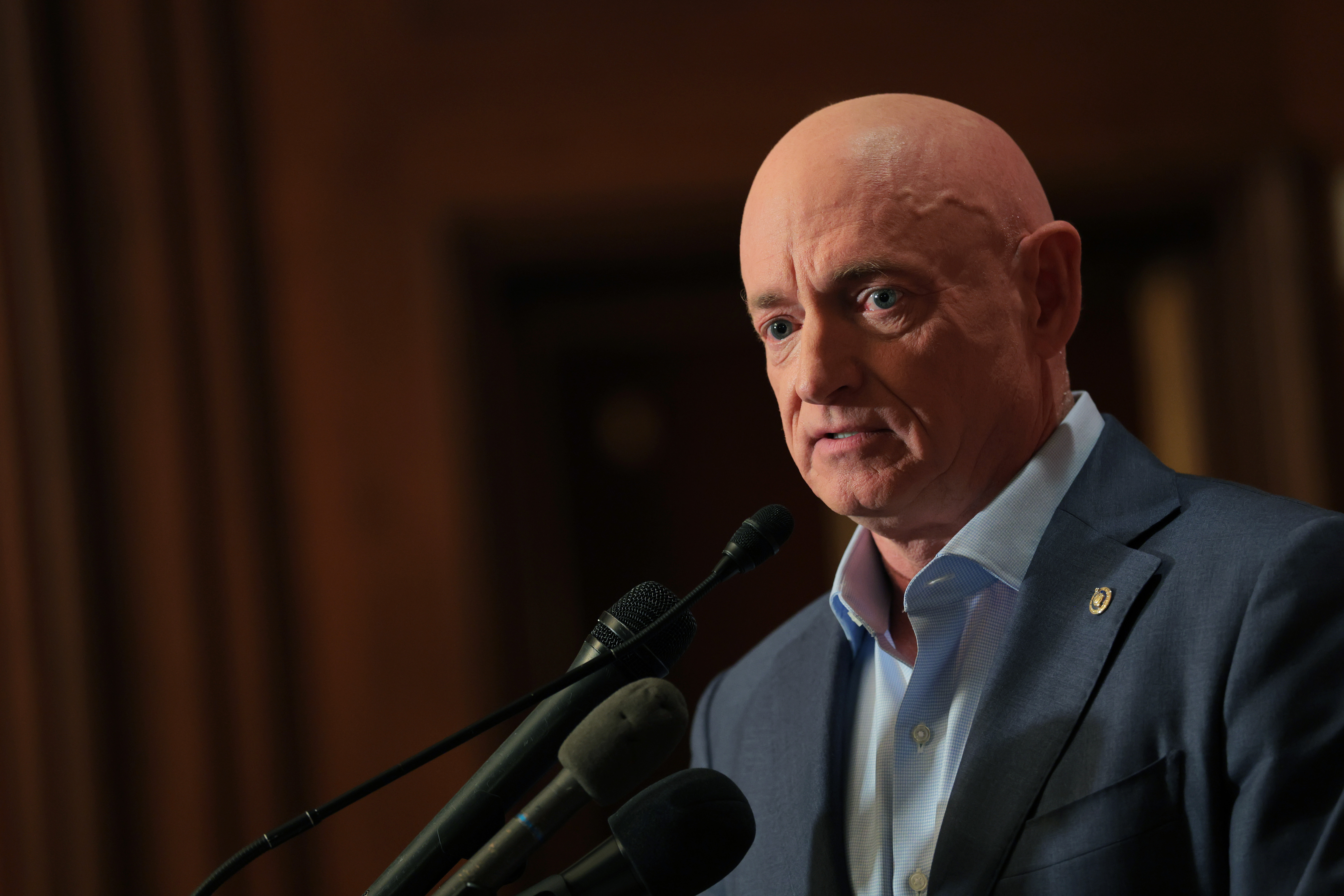 Mark Kelly Says Pete Hegseth Will 'Take A Hike' On Court-Martial