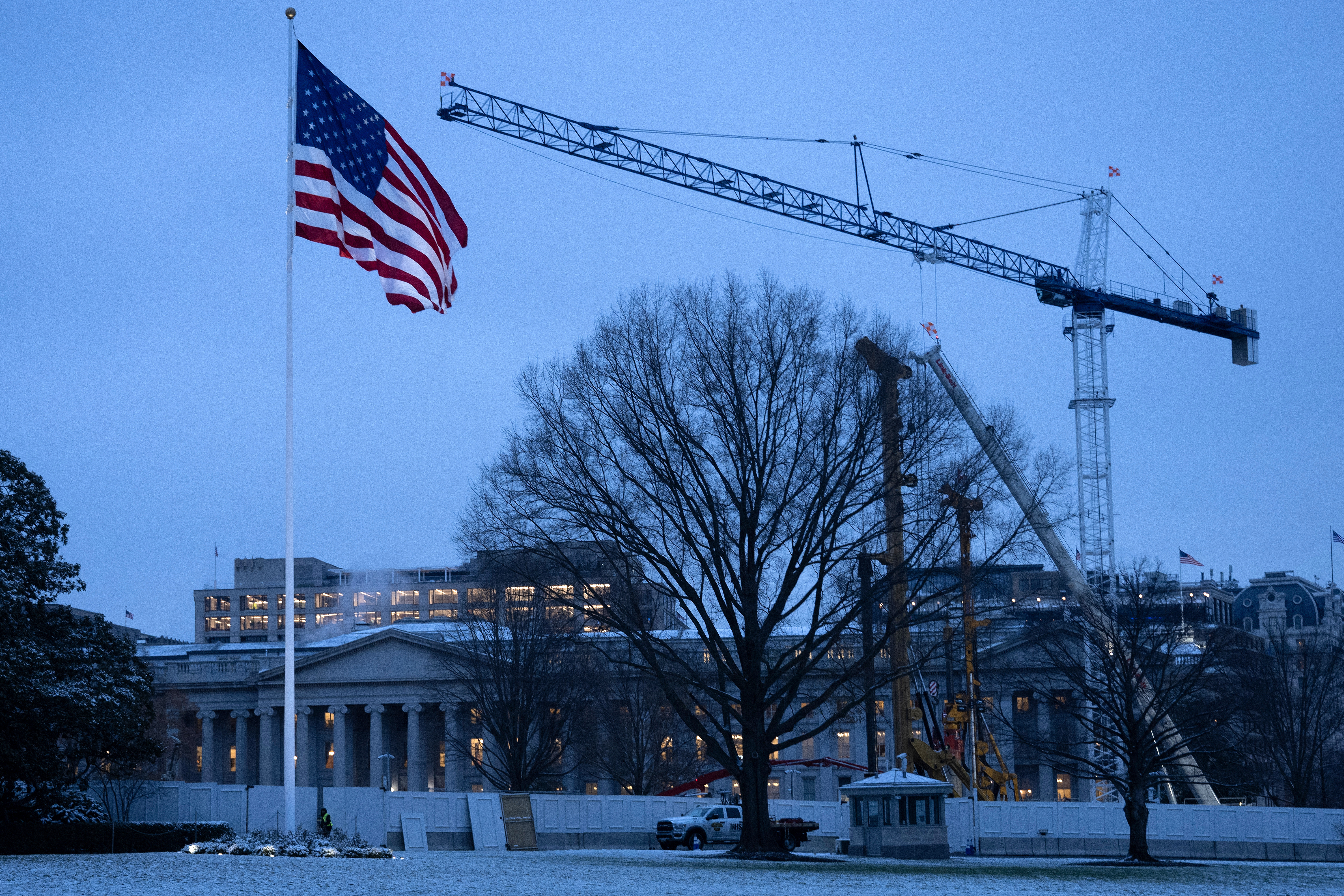 Donald Trump Blasts Backlash To Spiraling Ballroom Costs