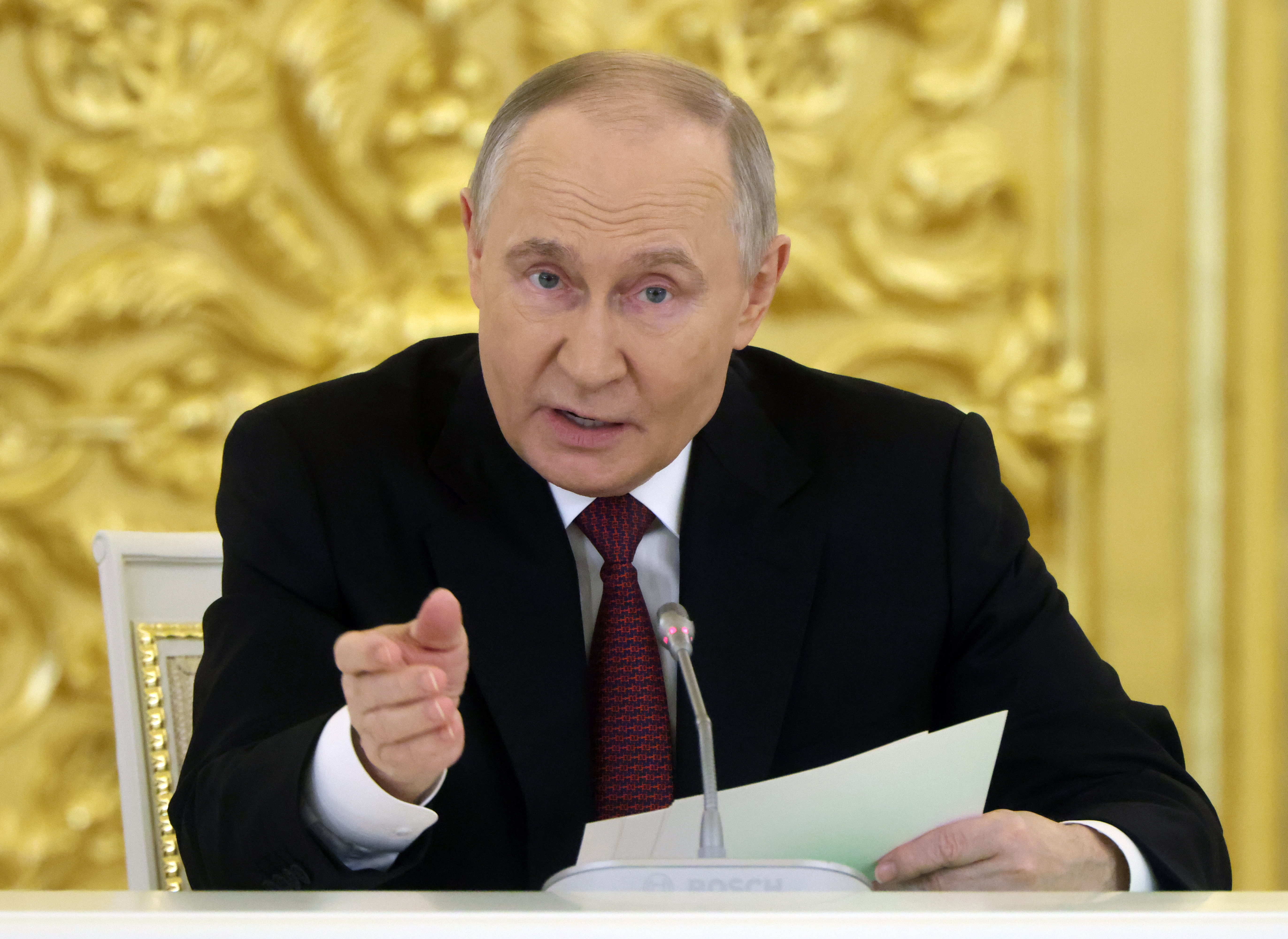 Putin Says Russia 'Grinding Down' Ukraine in Brutal War