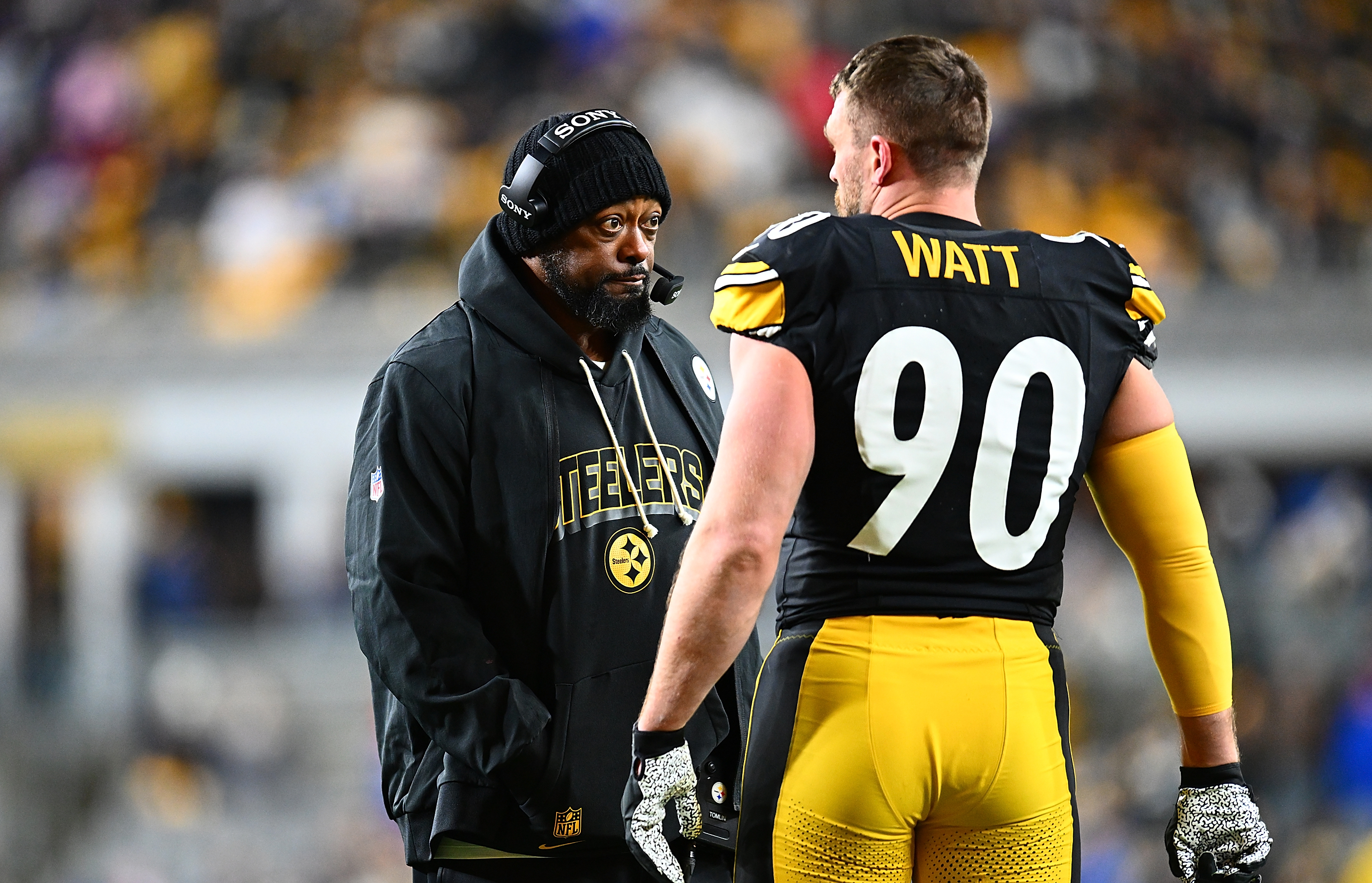 Mike Tomlin Gives Confusing Update on Steelers Star T.J. Watt After Surgery