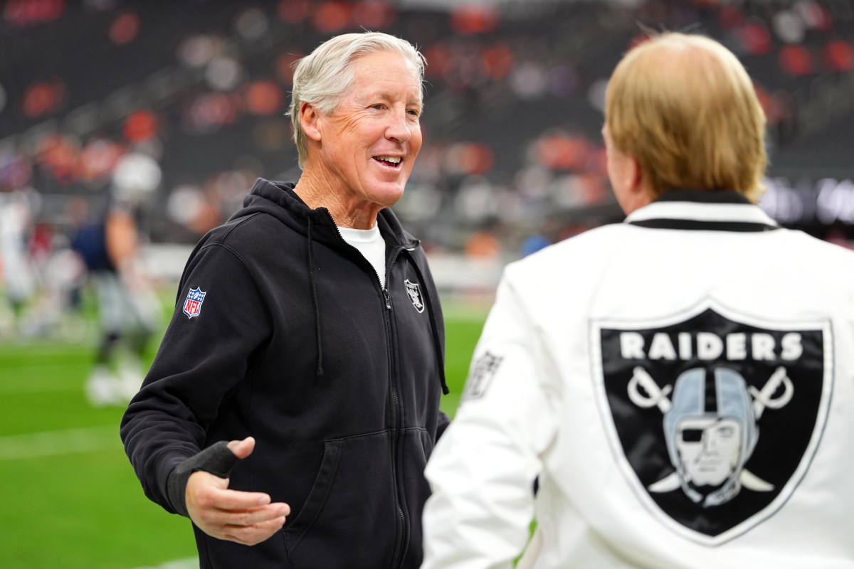 Raiders trabalhando no plano de saída de Pete Carroll: Relatório