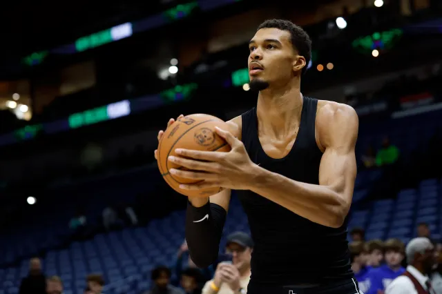 San Antonio Spurs center Victor Wembanyama.