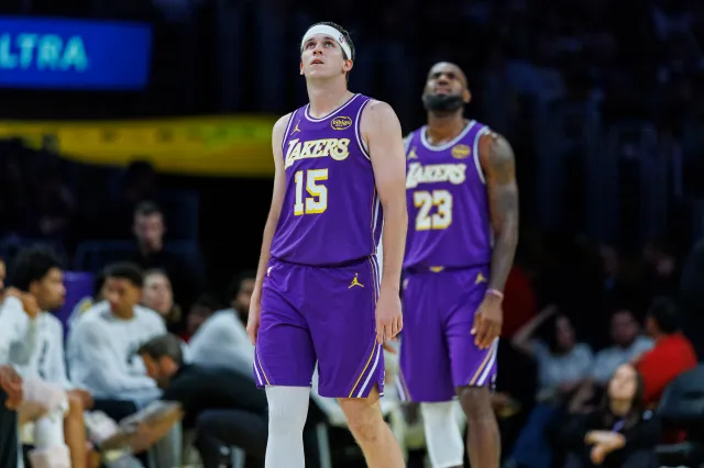 Austin Reaves, LeBron James, Lakers