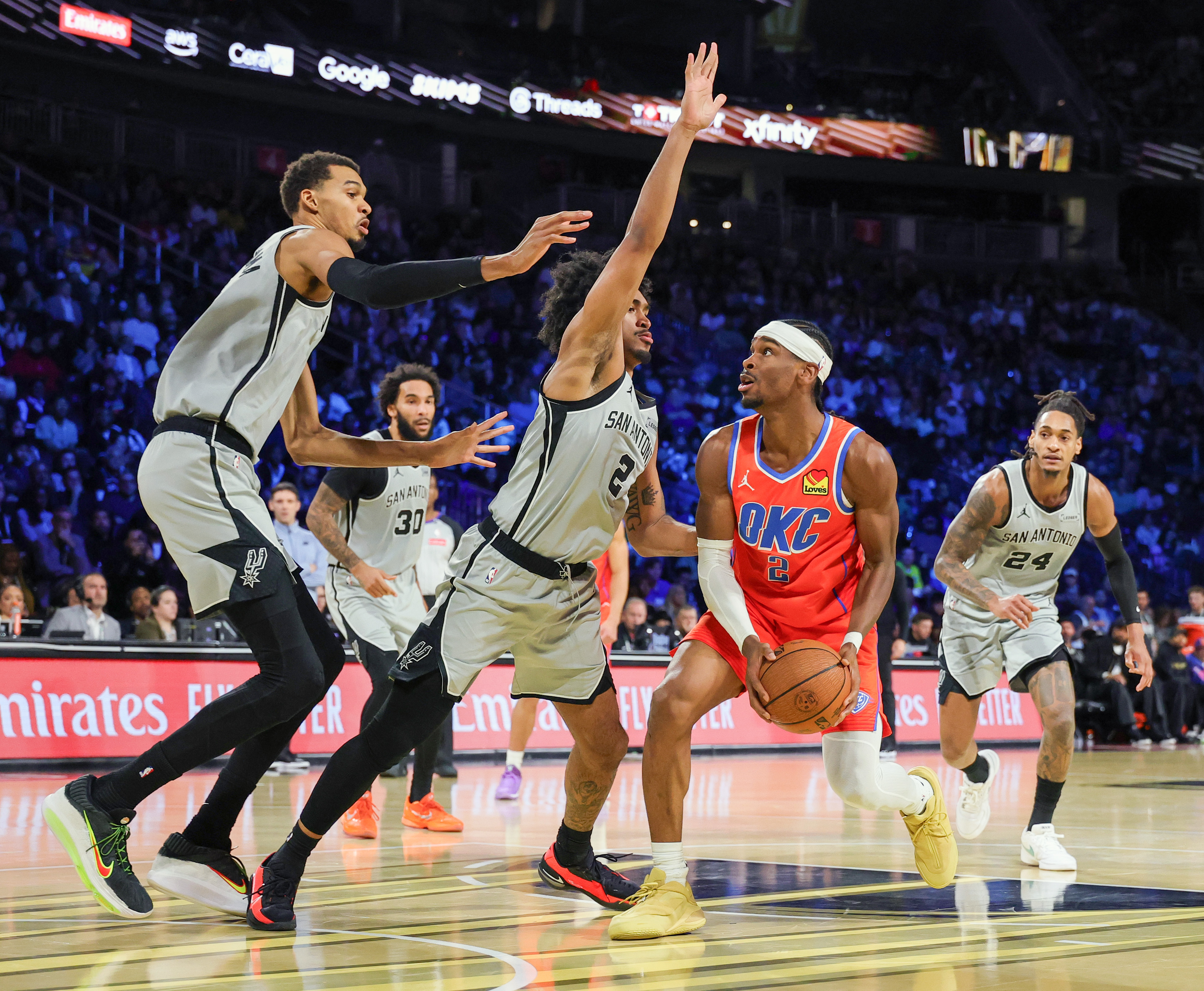 How to Watch Thunder vs Spurs: Live Stream NBA on Christmas, TV Channel