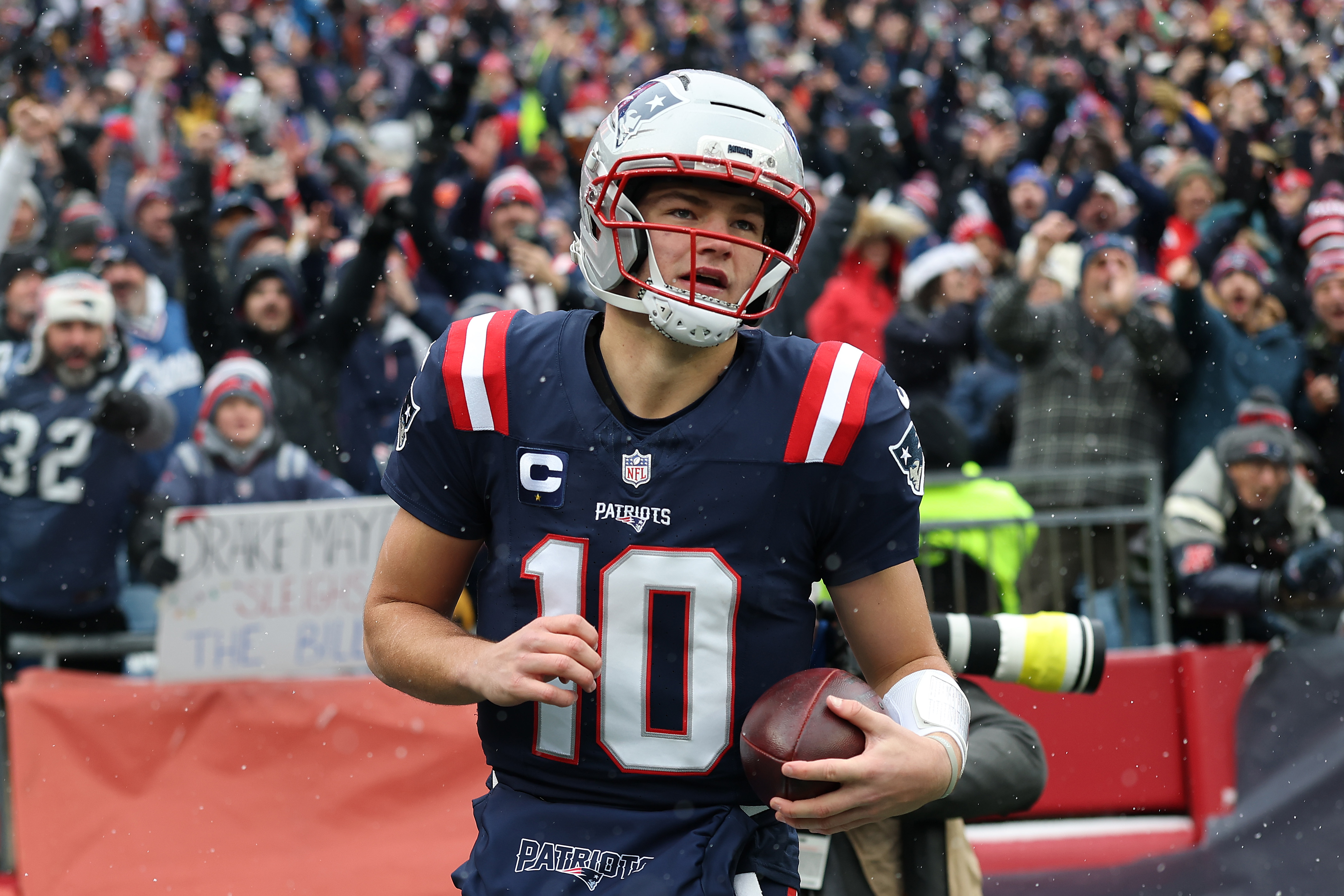 Patriots' Drake Maye Drops in NFL MVP Odds After Bills Loss
