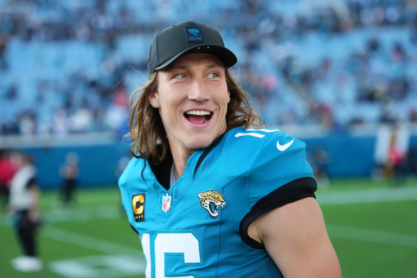 Patch Capitaine NFL - Jacksonville Jaguars - Trevor Lawrence #3 - Noir - Fabriqué USA