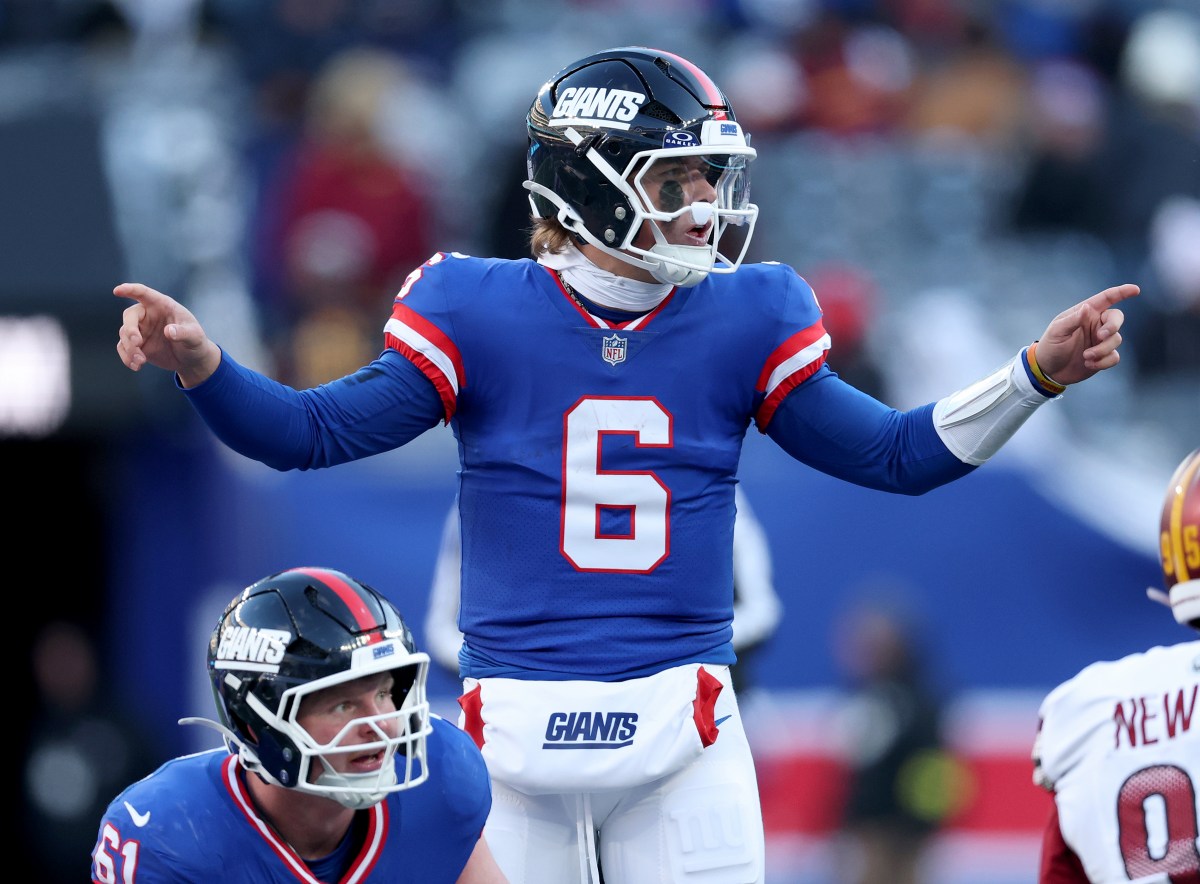 New York Giants adiciona outra arma para QB Jaxson Dart