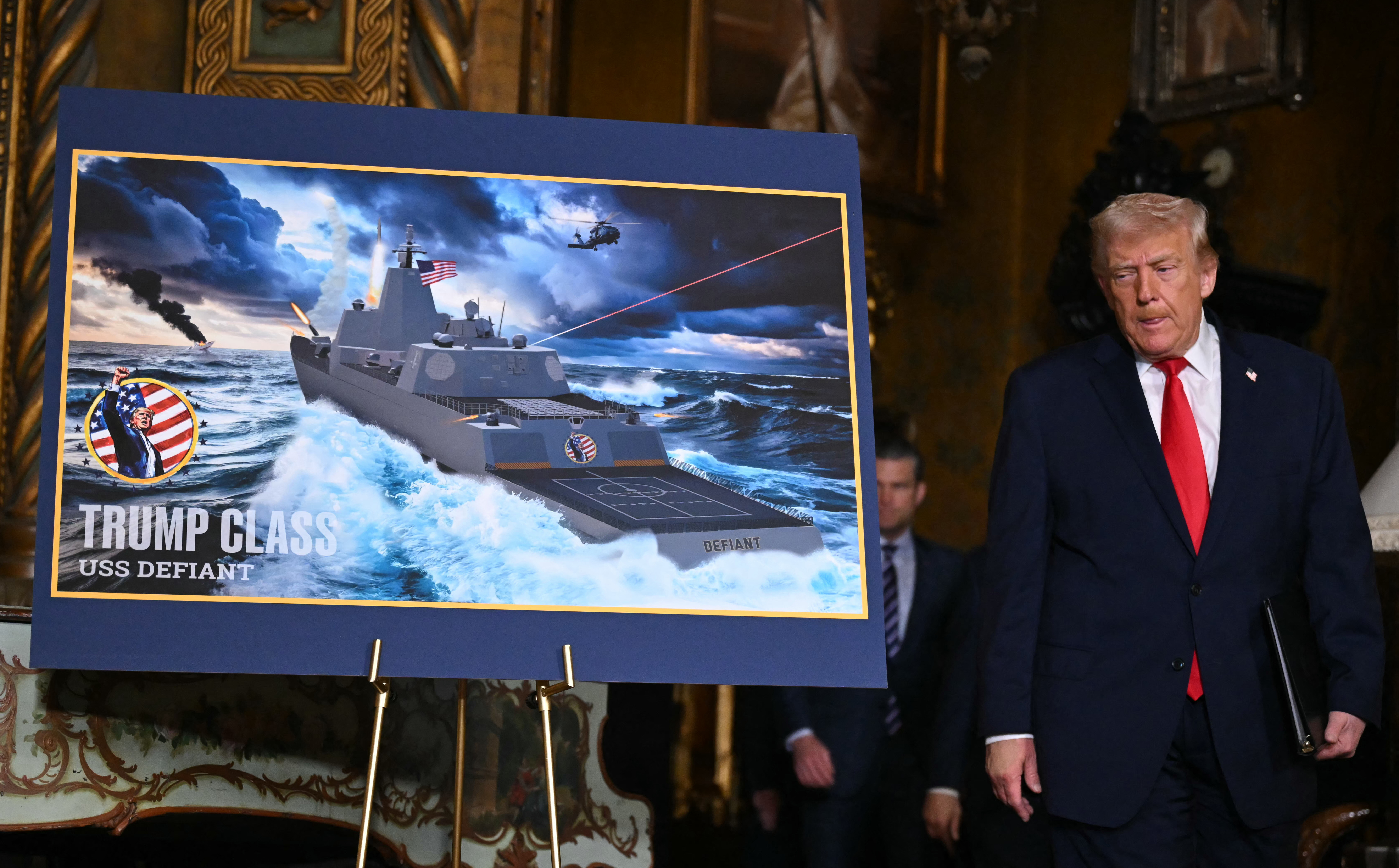 China State Media Reacts to Trump Battleship: ‘Easier Target’