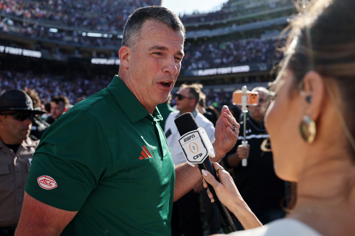 Miami HC Mario Cristobal Downplays Underdog Talk for Ohio State Clash