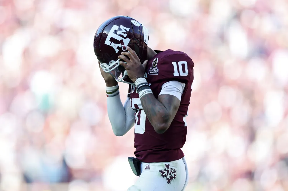 Marcel Reed Fall Marcel Reed Decision Looms for Texas A&M Following CFP Loss - Newsweek