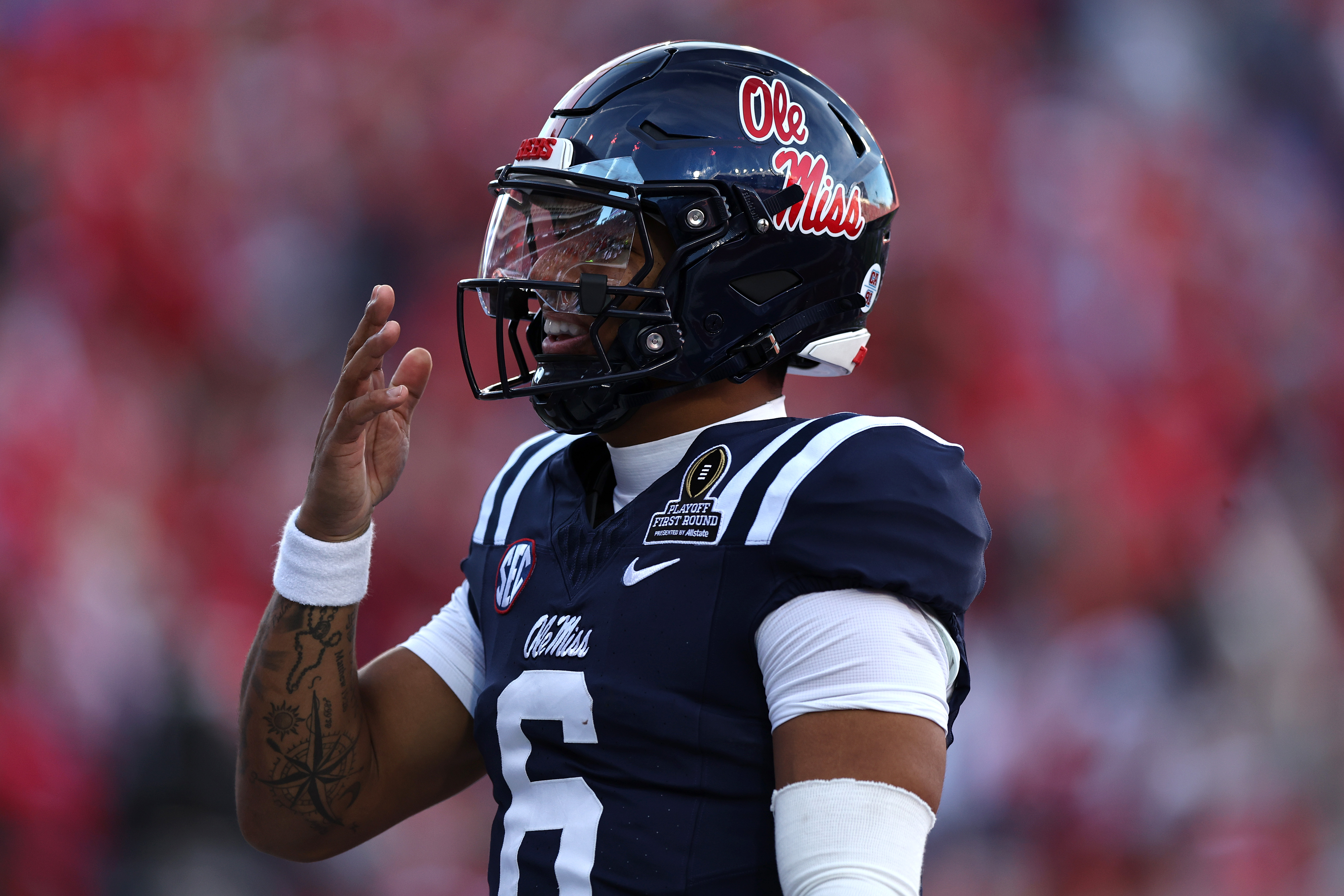 Ole Miss QB Trinidad Chambliss Addresses LSU Rumors
