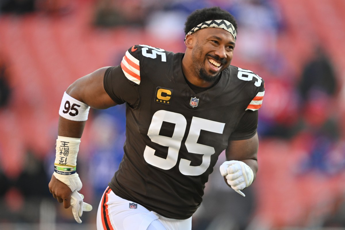 ¿La superestrella de los Browns, Myles Garrett, establecerá el récord de capturas de Aaron Rodgers?