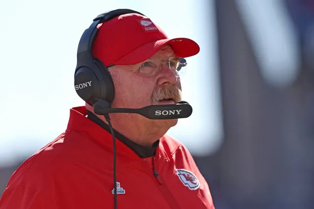 Head coach Andy Reid of the Kansas City Chiefs