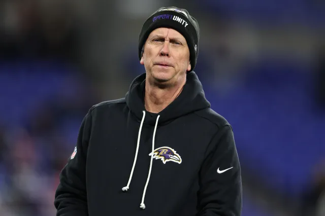 Baltimore Ravens offensive coordinator Todd Monken