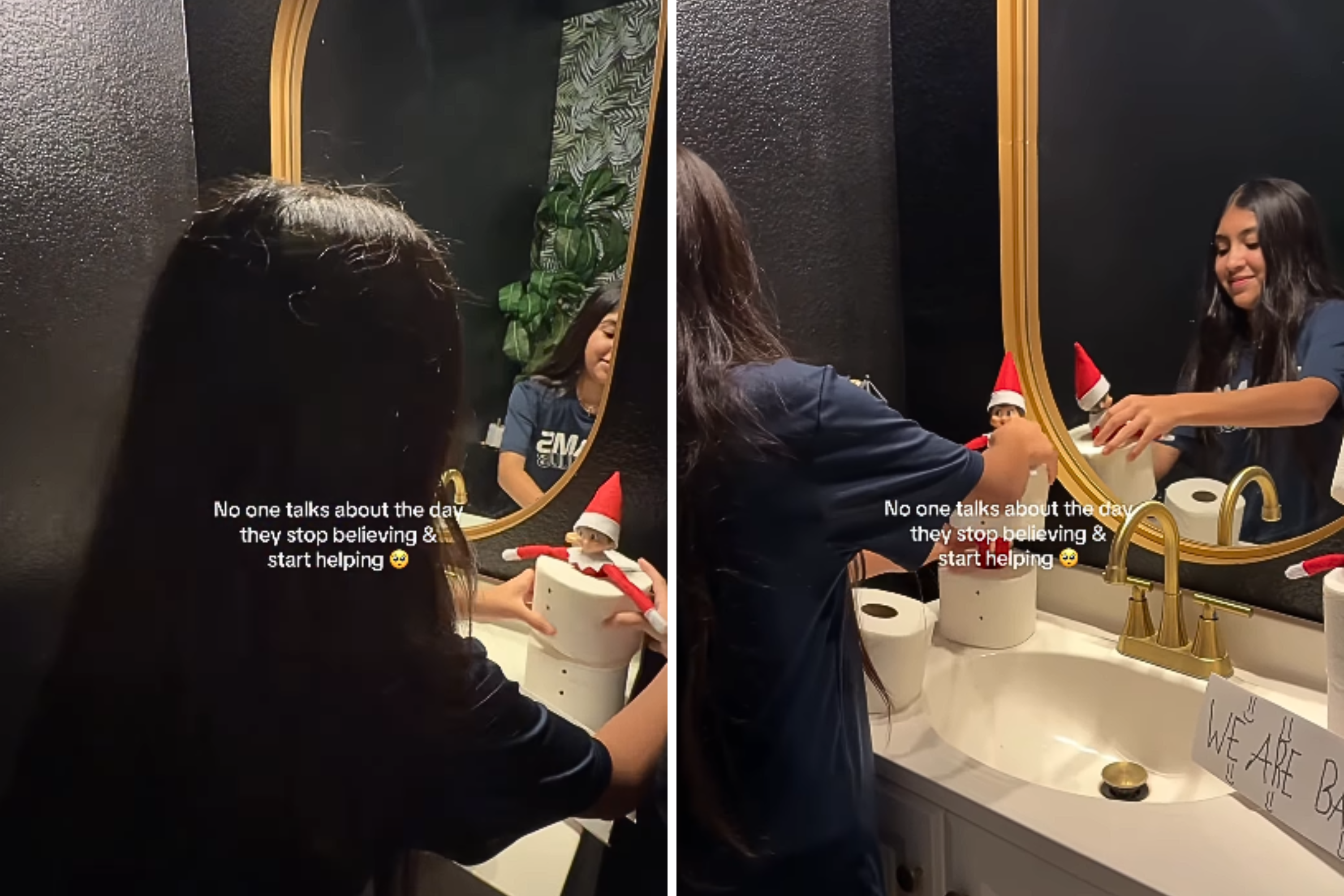 Little Girl Stops Believing in Santa, Then Mom Has Emotional Realization