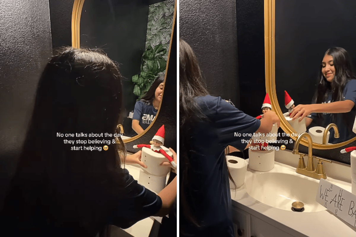 Little Girl Stops Believing in Santa, Then Mom Has Emotional Realization