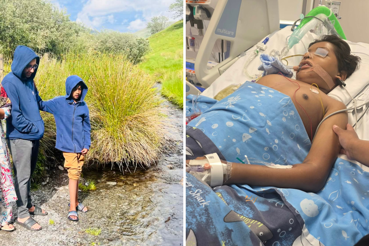 Un niño de 9 años se siente mal después de caminar; los padres enfrentan razones para arruinarse días después