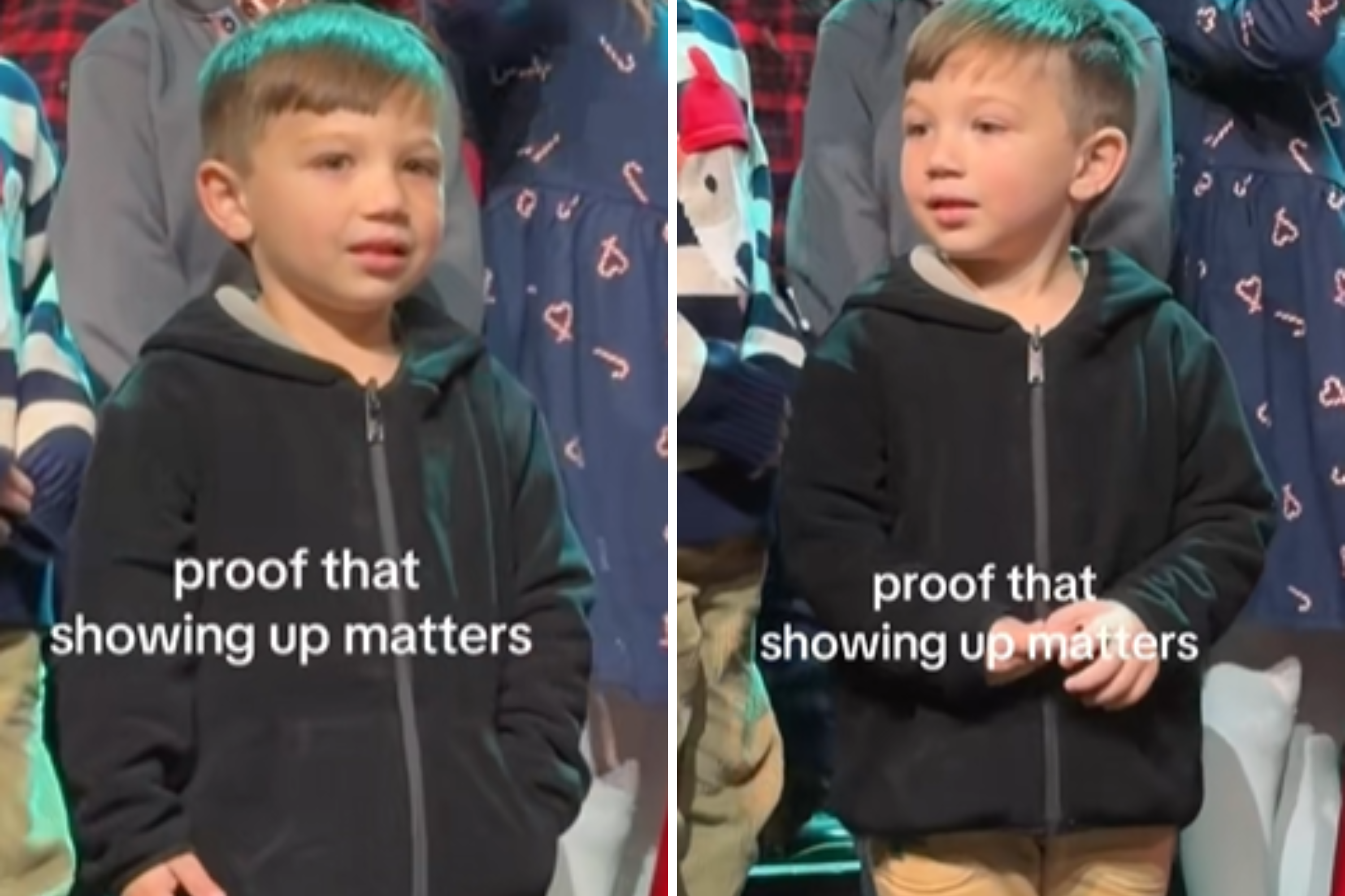 Mom Captures Moment That Proves Why 'Showing Up' Matters