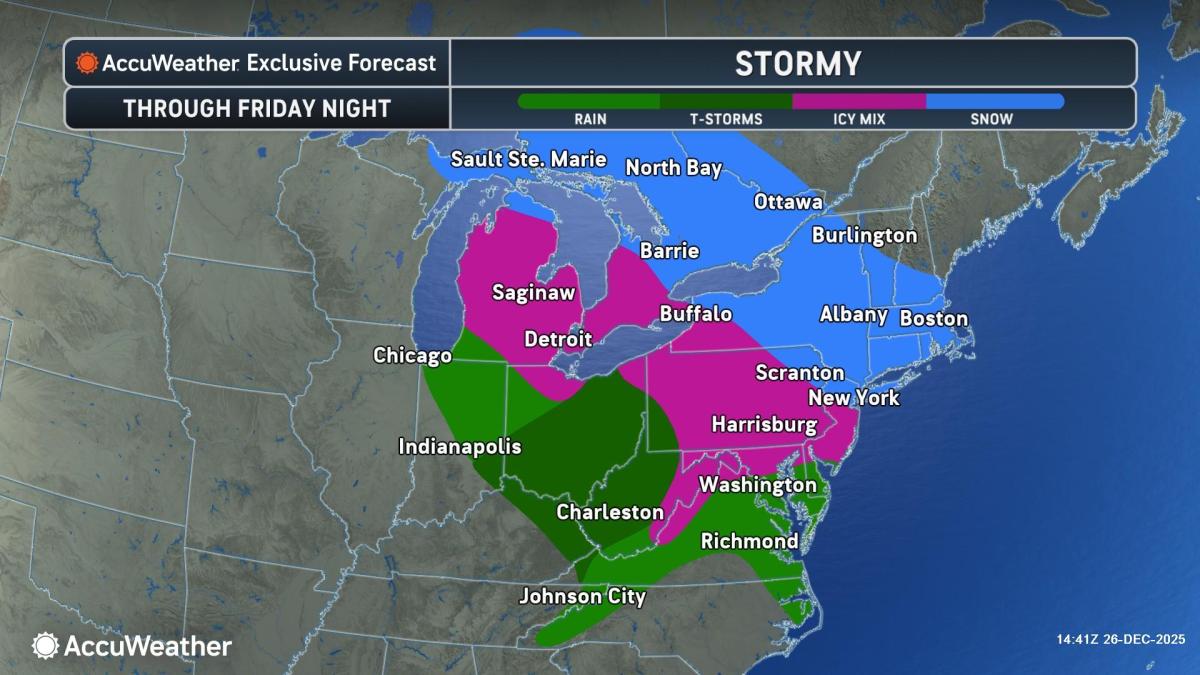 Northeast Faces a Winter Storm Catastrophe as Holiday Travel Grinds to a Halt