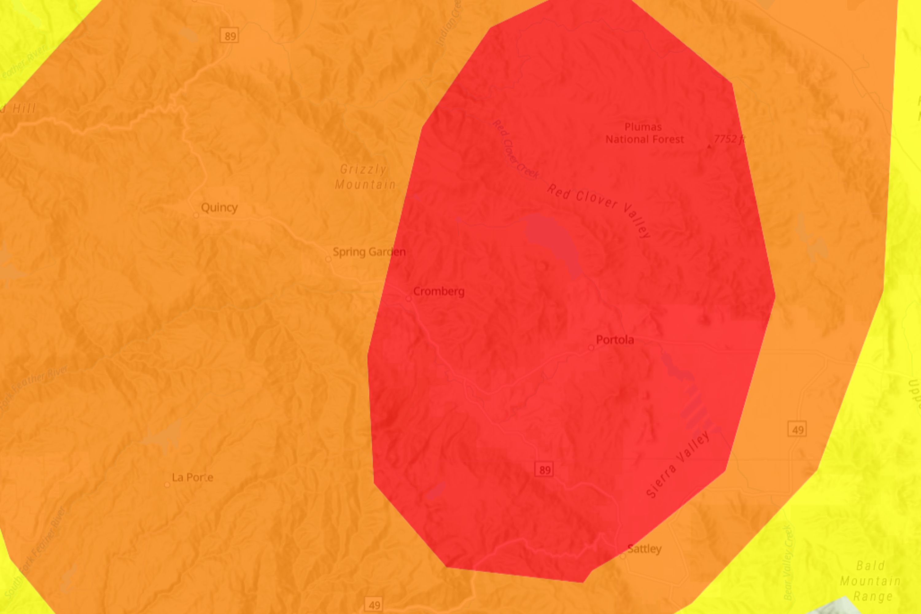 Thousands of Americans Urged To Avoid Outdoors In California