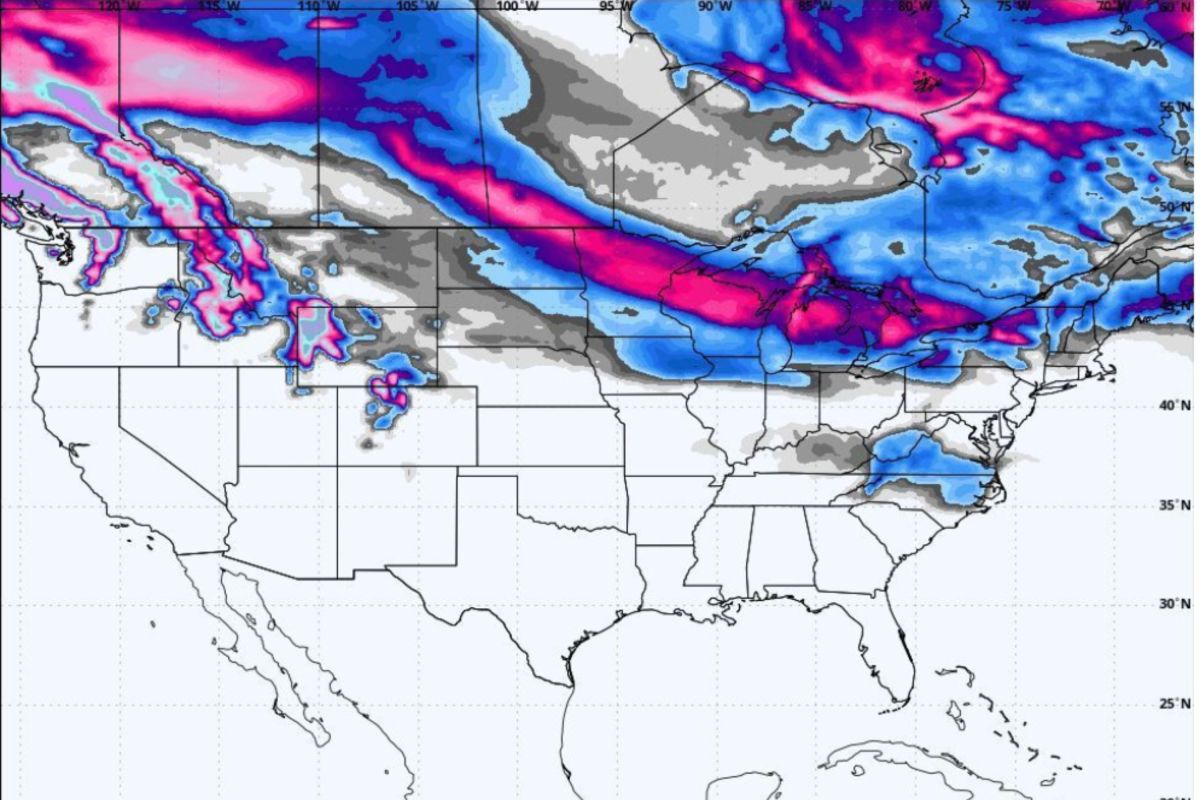 Map Shows States Where ‘Significant Winter Storm’ Will Strike This Week ...