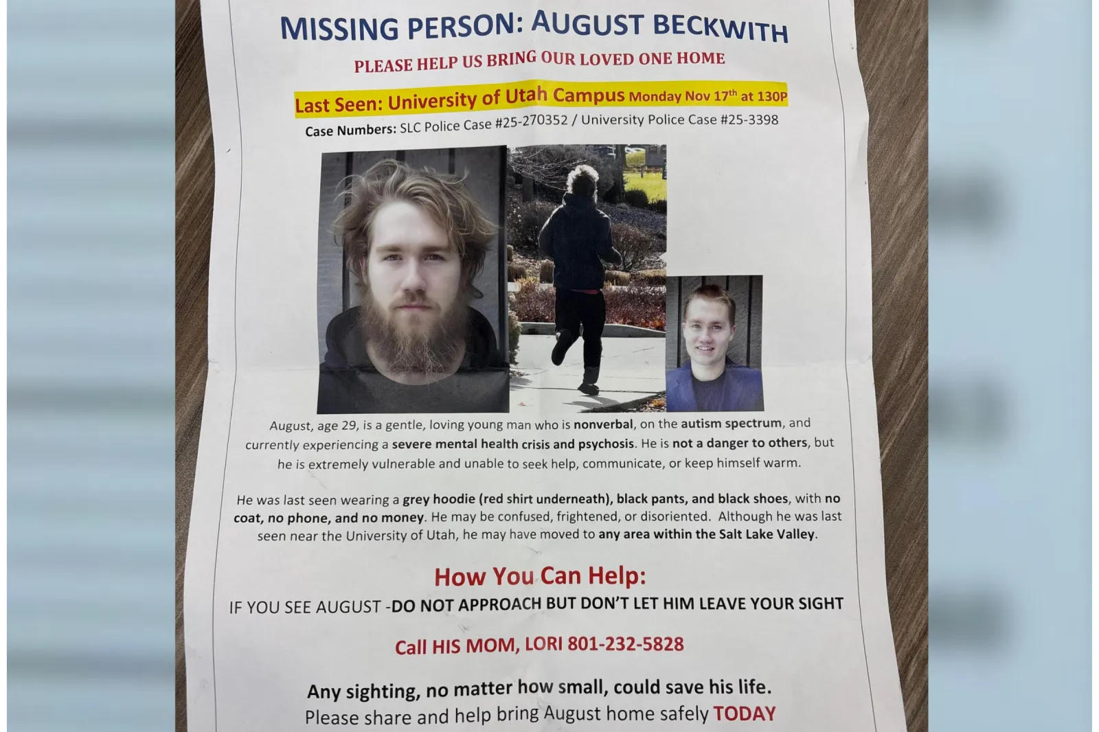 Missing Nonverbal Autistic Son Found Alive Over 3 Weeks After Disappearing