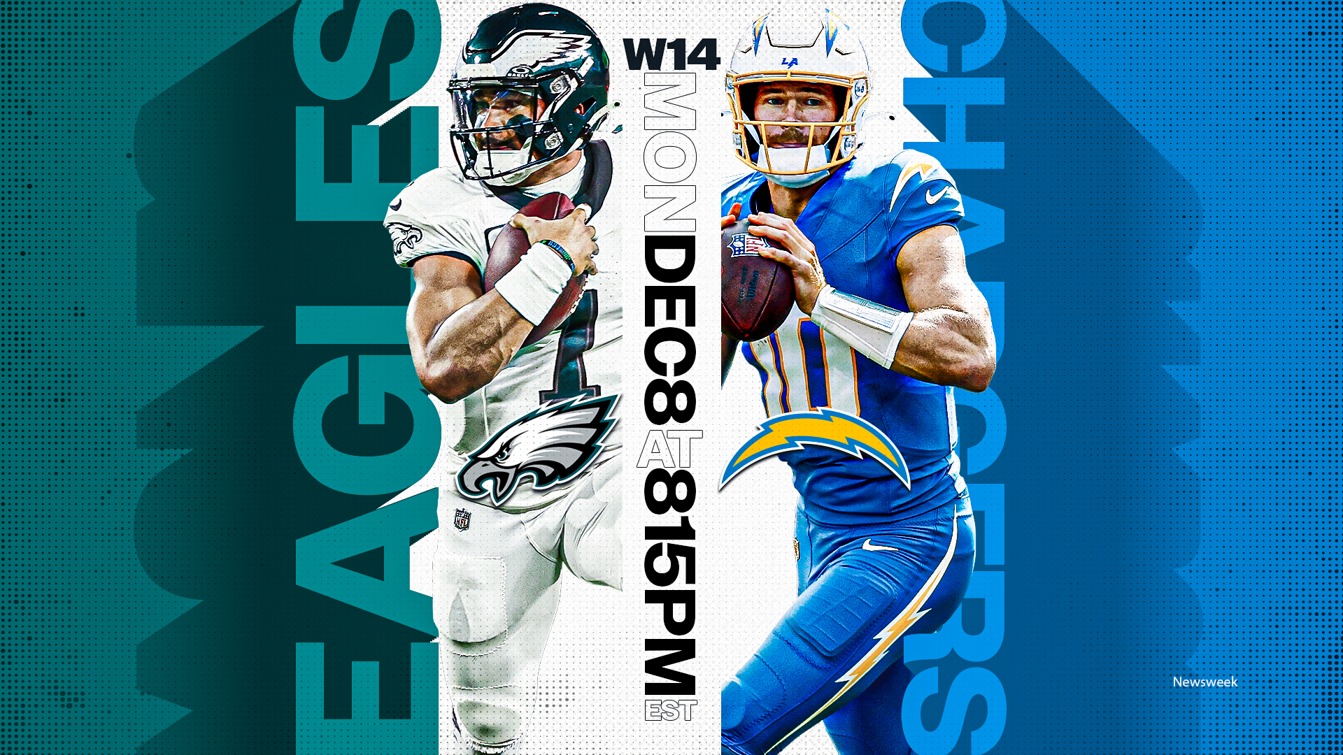 How to Watch Eagles vs Chargers: Live Stream NFL Monday Night Football, TV Channel